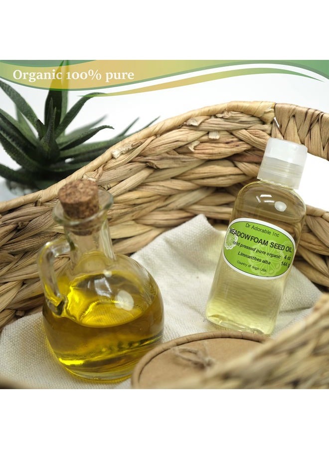 Dr. Adorable Meadowfoam Seed Oil Pure Organic by 4 Oz - Image 2