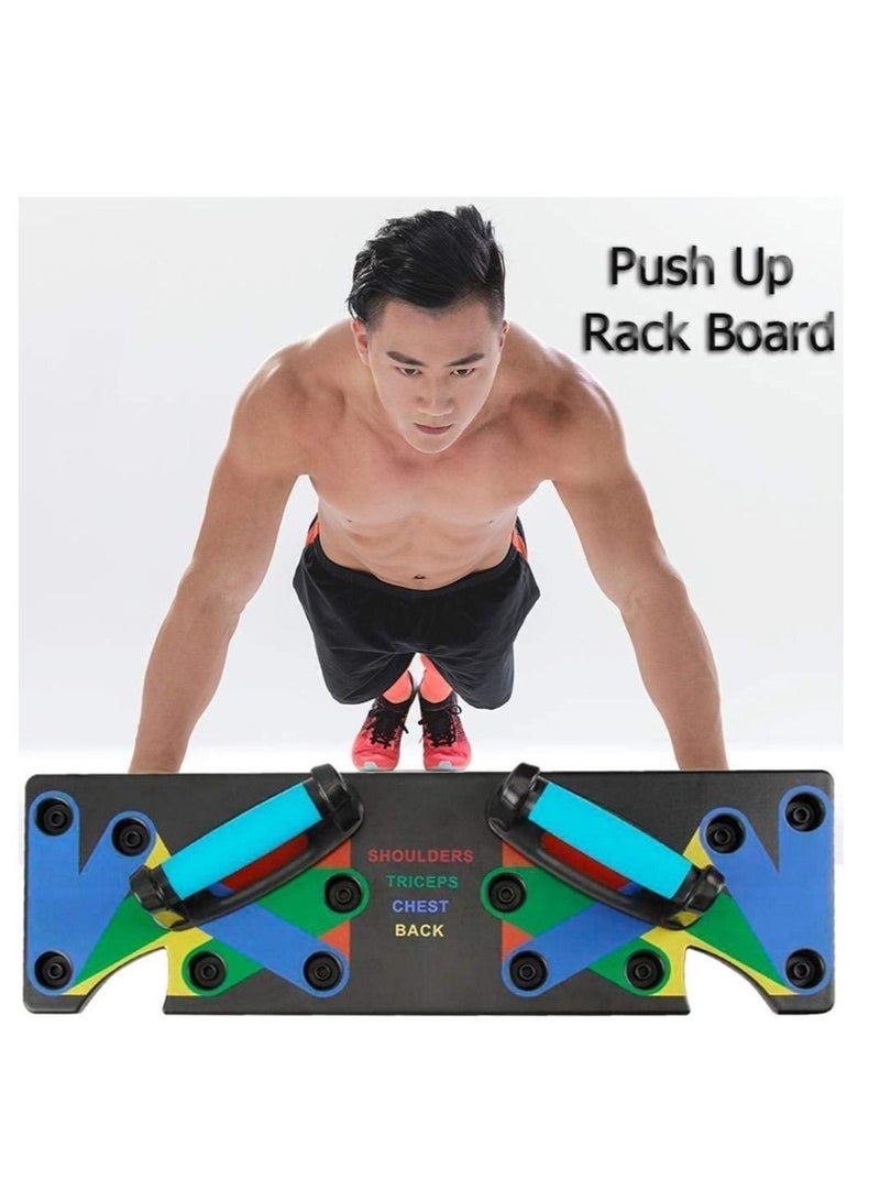Generic 18 in1 Push Up Rack Board System Fitness Workout Training Gym Exercise Stands  - Image 4