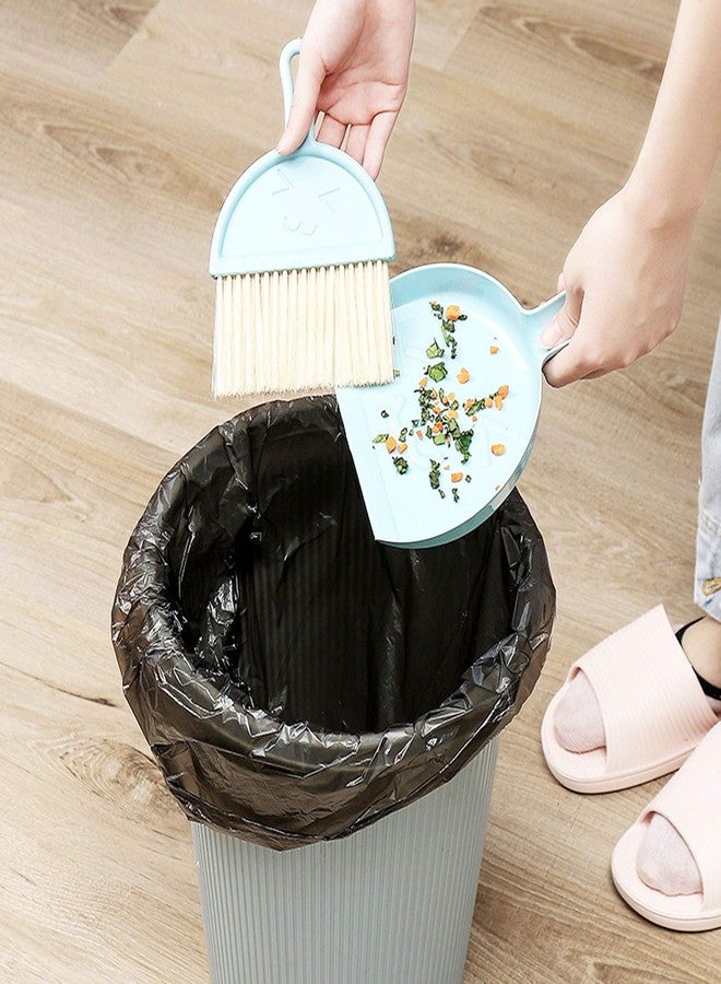 Setaria Viridis Small Dustpan and Brush kit, Multifunctional Cleaning Tool (with Manual Broom Brush), Plastic dust Collector (Green) - Image 5