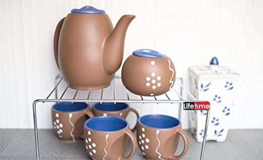 Life Time LIFE TIME Stainless Steel Multi Purpose Simple Stand Shelf Rack For Kitchen Size 12X 9 X 5 Inches Special Nano Coating  - Image 2