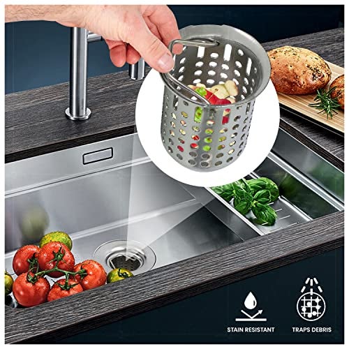 HIGHCRAFT Everflow Bar Style Deep Sink Strainer - Image 2