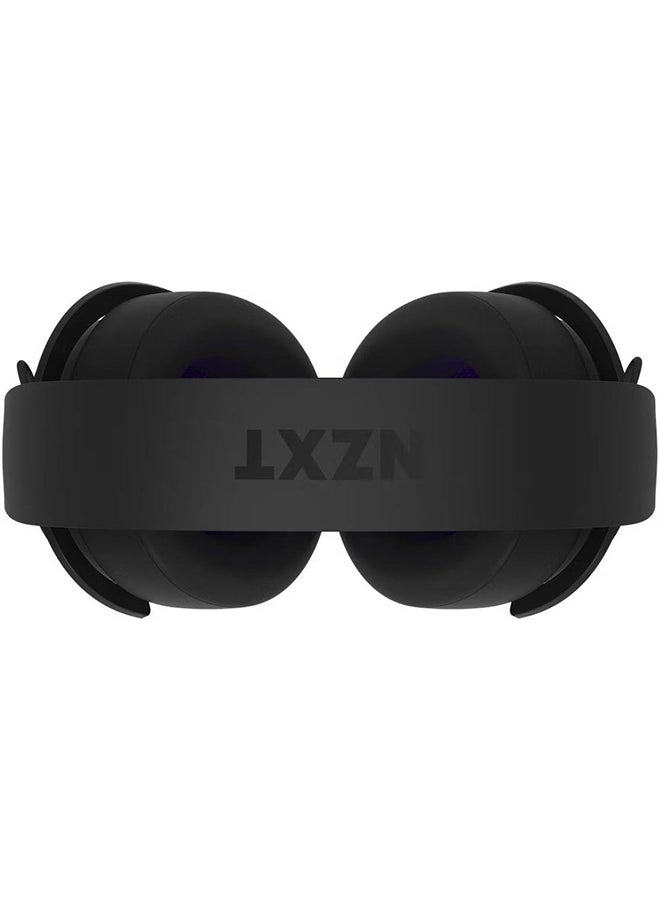 NZXT Relay Wired PC Gaming Headset, 40mm Drivers, Hi-Res Audio Certified, DTS Headphone, 7.1 Surround Sound, Lightweight & Comfortable Design, Detachable Microphone, Black - Image 3