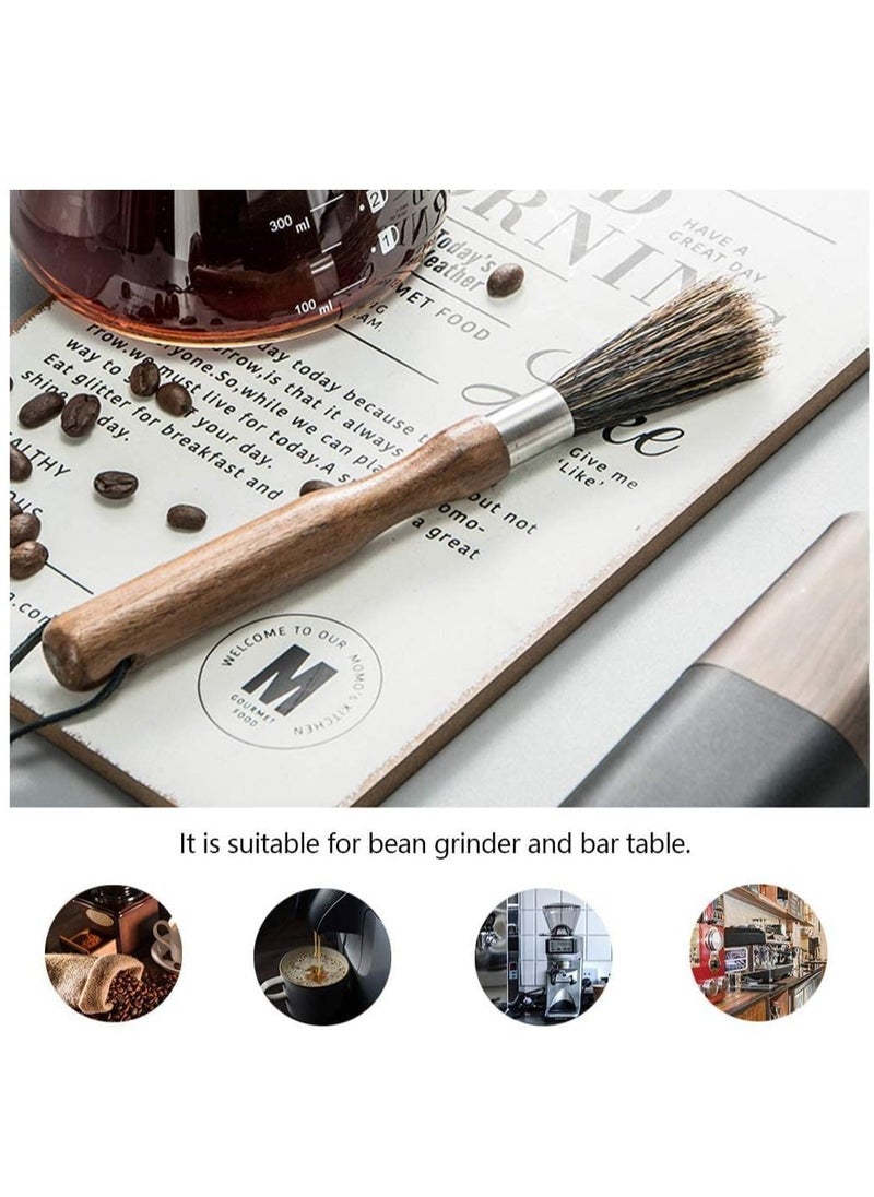 NIBEMINENT Coffee Grinder Cleaning Brush Espresso Maker Cleaner Tool with Storage Bag  - Image 5