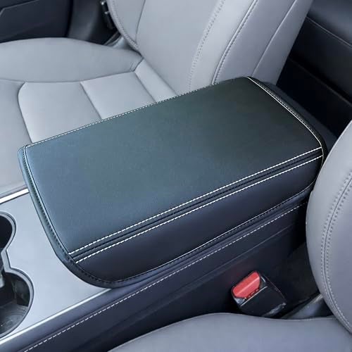 DSCARCovers Car Middle Center Console Cover for Tesla Model 3 Model 3 HighlandModel YY JuniperYL Accessories Waterproof Middle Arm Rest CoverScratchResistant Protector Pad - Image 1