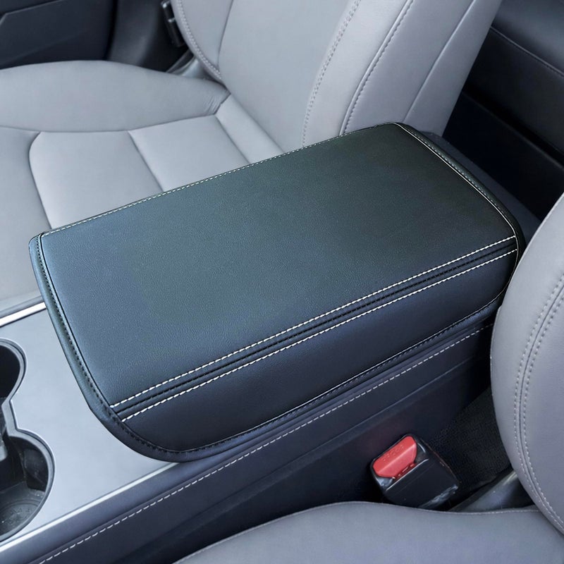 DSCARCovers Car Middle Center Console Cover for Tesla Model 3 Model 3 HighlandModel YY JuniperYL Accessories Waterproof Middle Arm Rest CoverScratchResistant Protector Pad - Image 3