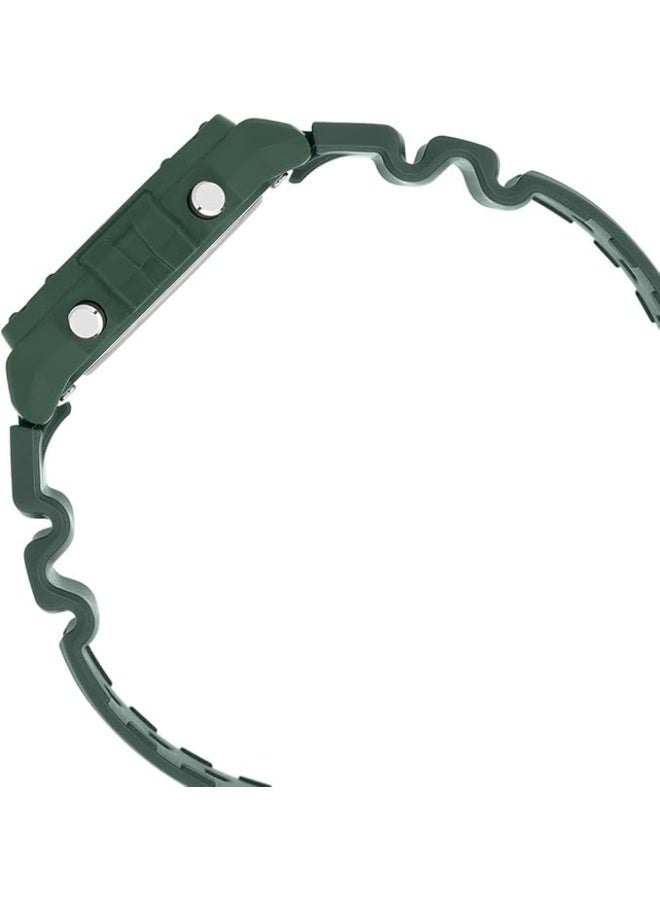 Casio Men's Watch Digital Display and Resin Strap W-218H-3BVDF Green - Image 3