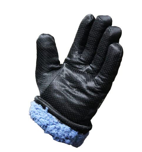 Alexvyan -20℉ Snow and Windproof Thermal Soft Warm Winter Gloves (Fleece Inside) for Riding, Protective Warm Hand Riding Cycling, Byke, Bike, Scooty,Motorcycle for Men, Boy,Male (Sports Black) - Image 4