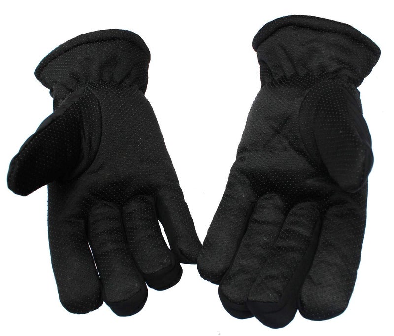 Alexvyan -20℉ Snow and Windproof Thermal Soft Warm Winter Gloves (Fleece Inside) for Riding, Protective Warm Hand Riding Cycling, Byke, Bike, Scooty,Motorcycle for Men, Boy,Male (Sports Black) - Image 2
