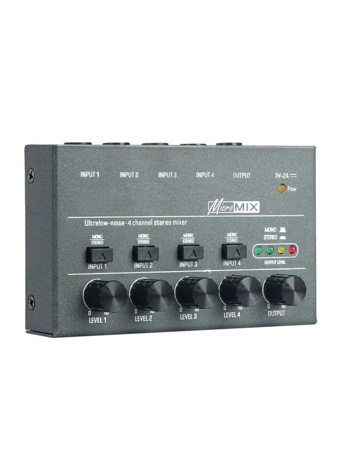 4 Way mixer With Single Channel Stereo Switching Mini Signal Hybrid Small Audio - pzsku/Z068E5CE41032EC143FB4Z/45/_/1731458368/5da80309-52dc-4bf4-a1b7-0452ddb64291