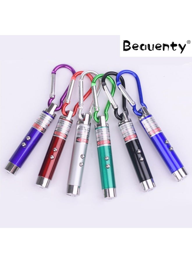 Beauenty LED flashlight headlamp with red laser, red color - Image 4