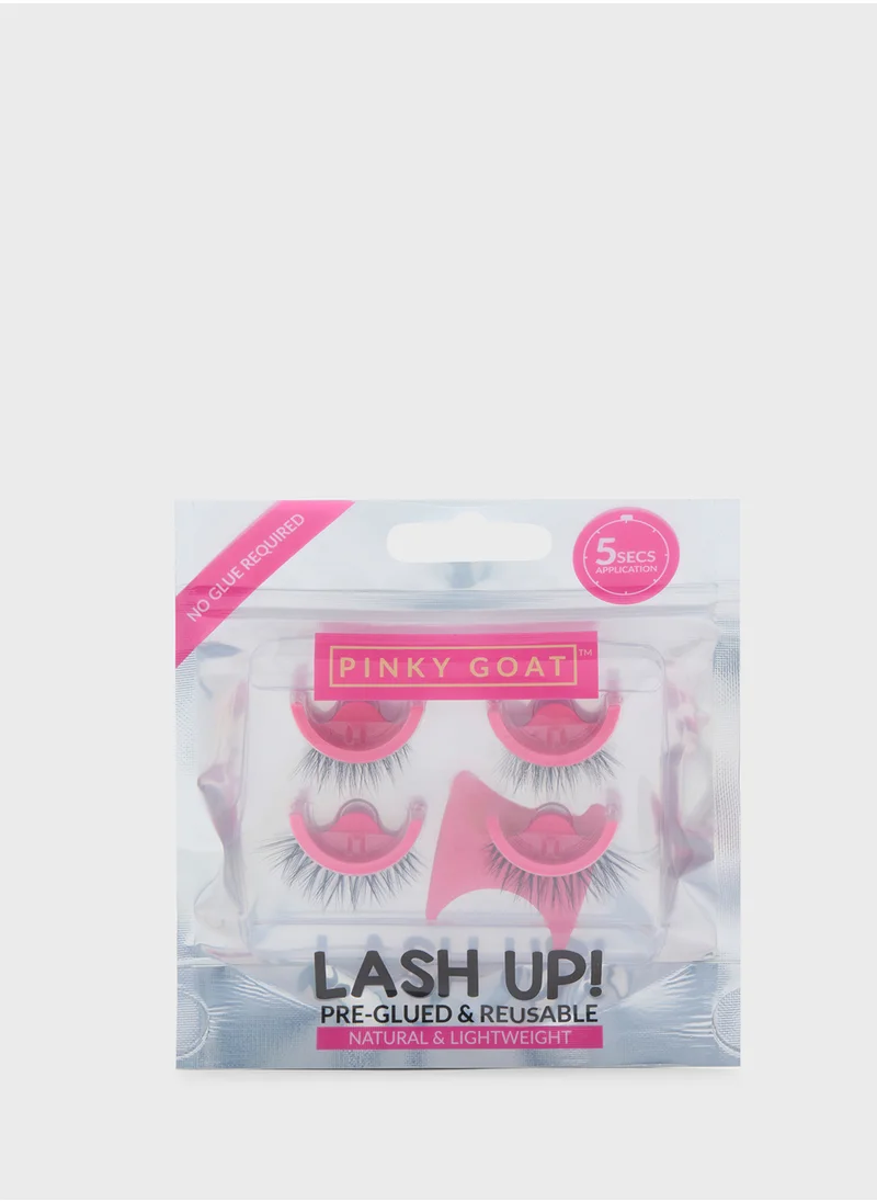 PINKY GOAT Lash Up Natural (Sada & Aisha)