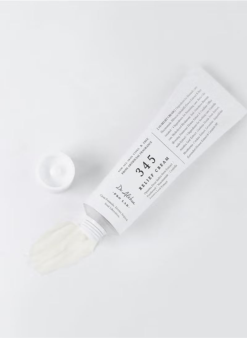 345 Relief Cream Daily Face Moisturizer Blemish Relief Care Soothing Recovery & Moisture with Niacinamide, Panthenol Korean Vegan Skin Care for All Skin Types 1.7 Fl Oz - Image 4