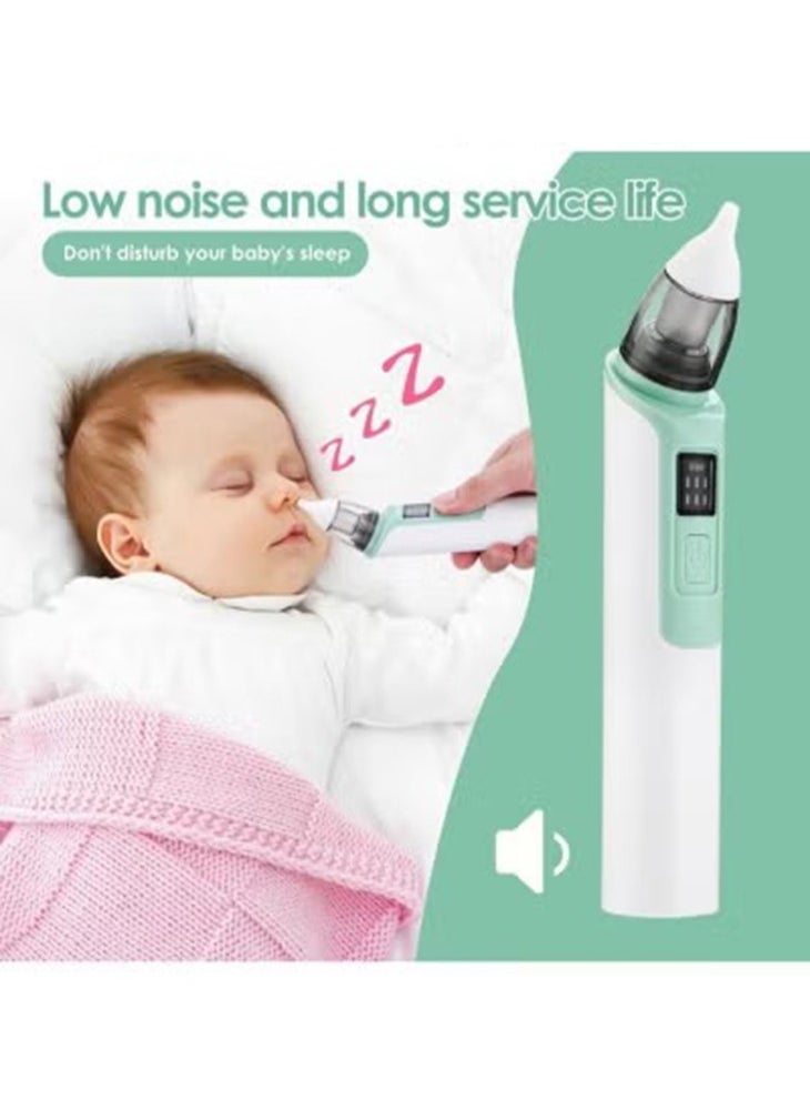 Gonice - Rechargeable Baby Nose Cleaner Silicone Adjustable Suction Electric Child Nasal Aspirator Health Safety Convenient Low Noise - Image 1