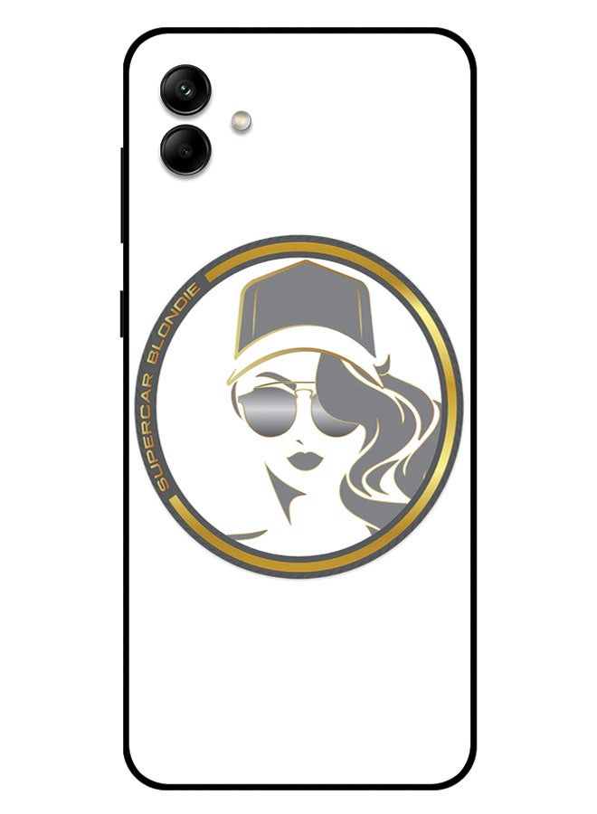 EYE CATCH Printed Protective Case Cover For Samsung Galaxy A04 -  Supercar Blondie Logo - Image 1