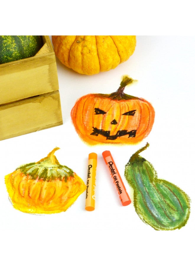 Pentel PENPHN36 - Oil Pastel Set with Carrying Case - Image 4