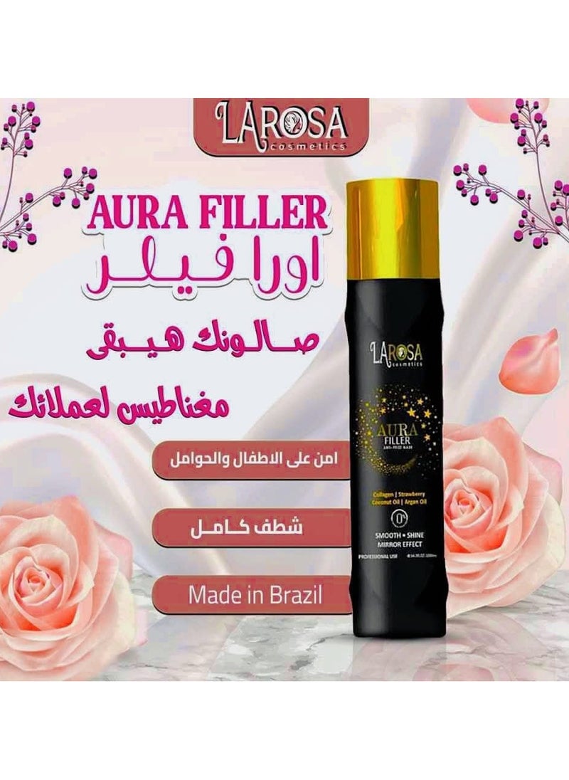LA ROSA - Aura Hair Filler with Collagen - 1000 ml - Image 1