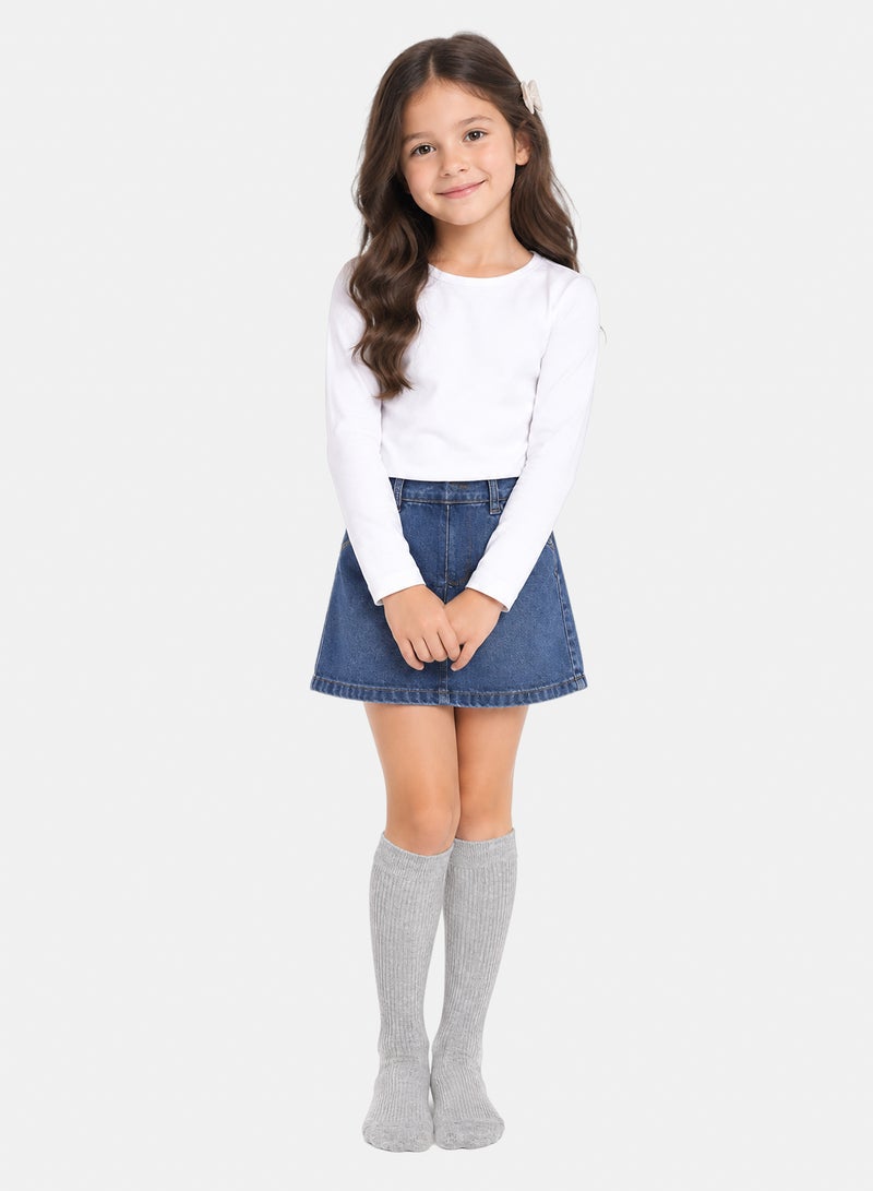 Carina Girly Knee-High Socks - Image 1