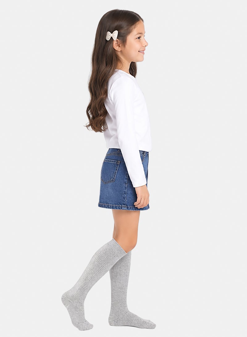 Carina Girly Knee-High Socks - Image 2