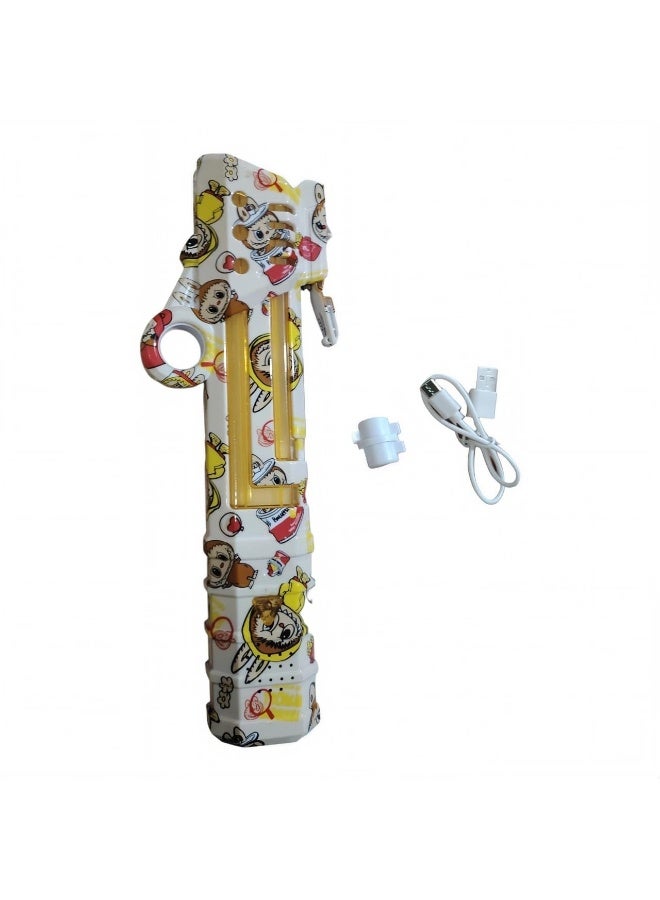 vGRASSP Toy Sword with Light and Sound, Extendable Cartoon Play Sword, Interactive Kids Role Play Weapon, White Plastic Entertainment Toy for Boys and Girls, 28.5 × 10.5 × 4 cm - Image 3