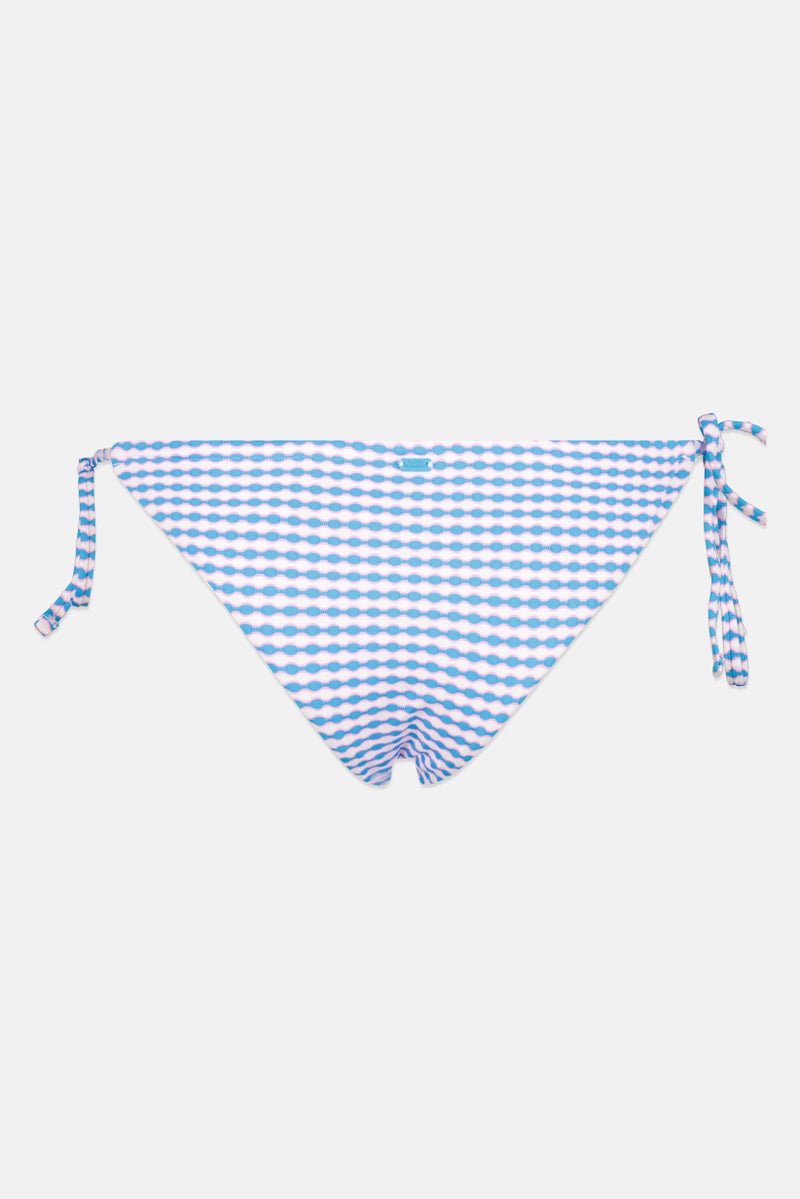 Pull & Bear Women Allover Print Bikini Bottom, Multicolor - Image 3