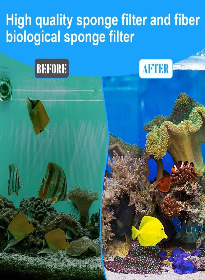 Threlaco 30 Pack Aquarium Filter Media Set Replacement Compatible with Cascade 700/1000 CCF2UL CCF3UL Filter, Bio Sponge Filters, White Floss Pads, Activated Carbon, Ceramic Rings, Mesh Bags, Grease - Image 4