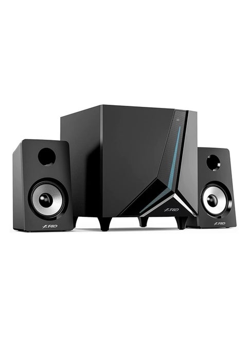 F&D F670X 60W 2.1 Computer Multimedia Speaker with Subwoofer , Supporting BT/AUX/USB/FM/Coaxial/NFC , Gaming sound effects. RGB Multi-Color Lighting Mode