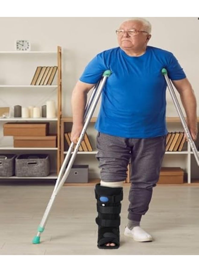 Air Walker Boot with Integrated Pump - Advanced Stabilization & Customized Compression - Medical Grade Support for Foot & Ankle Recovery - Image 5