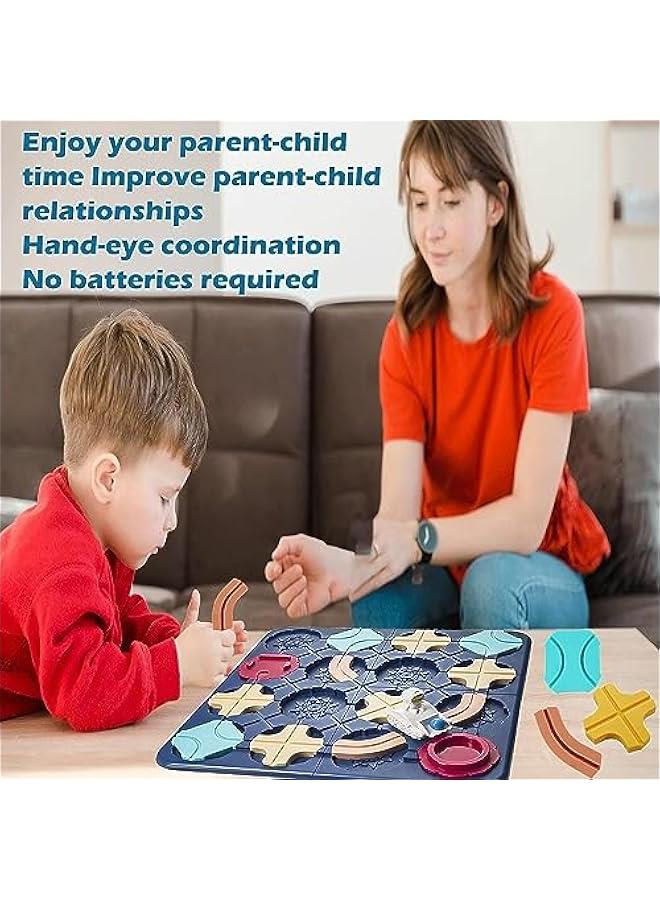 HOOKOR Kids Car Track Toy,Builder Brain Teaser Puzzles Game - Educational Smart Logic Board Game for Kids Ages 4-8, 4 Levels & 118+ Skill-Building Challenges - Gift for Boy & Girl - Image 5