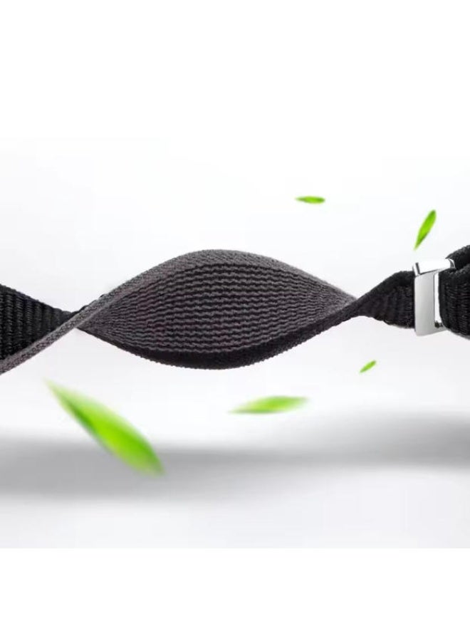 QIRG 4-in-1 Apple Watch S10/S11 46mm set, gapless nylon bracelet and 3D curved soft film +Type-C Watch charger for Apple Watch S11/S10 46mm - Image 4