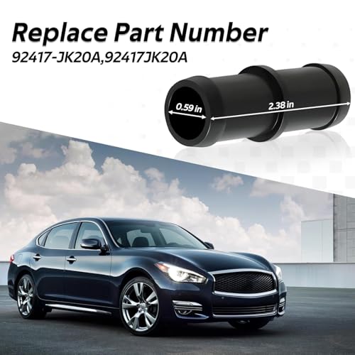 KPALAG Heater Hose Connector Adapter Compatible with INFINITI G25 G35 G37 Q40 Q50 Q60 Q70 EX35 EX37 QX50 QX70 FX35 FX37 370Z Replace92417JK20A - Image 5