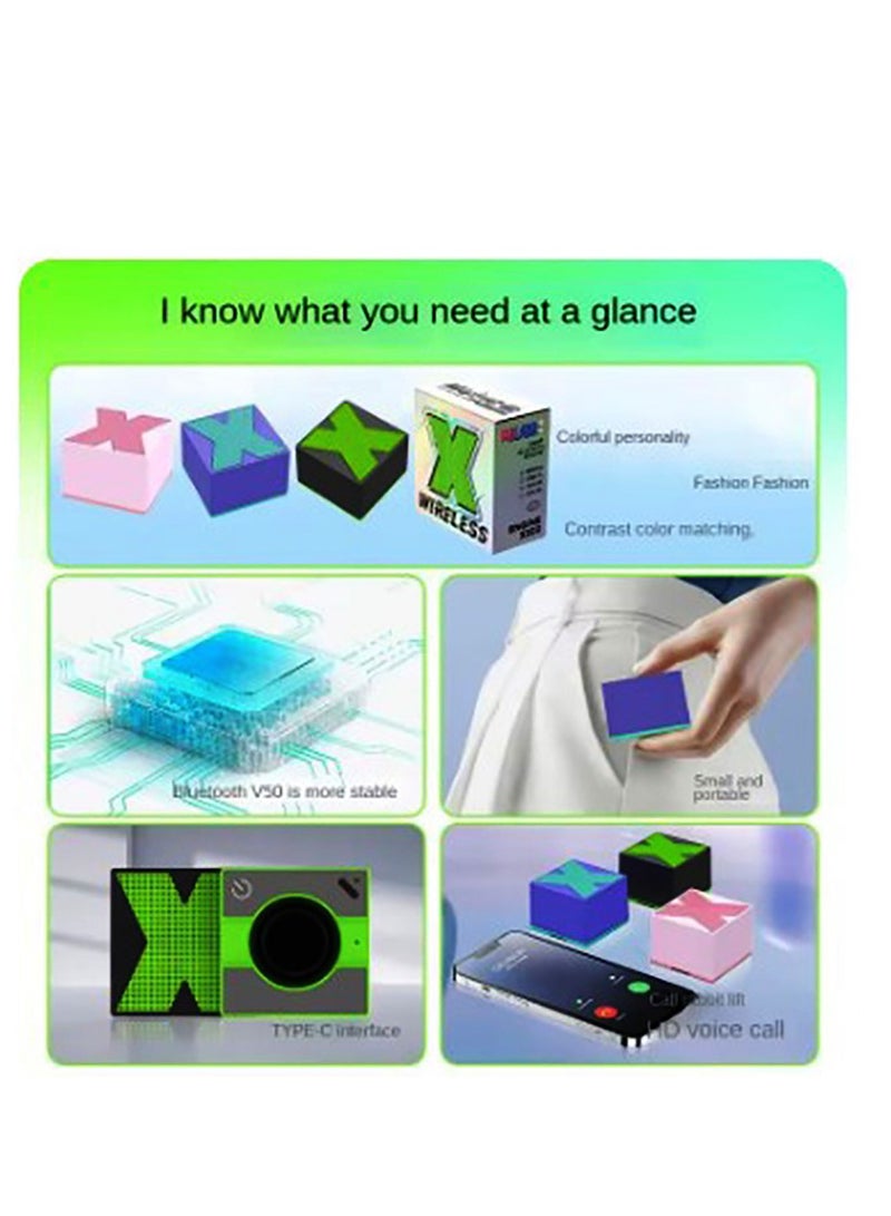 Portable Wireless Bluetooth Speaker with Built in Subwoofer Mini Bluetooth Speaker for Home Outdoor Gift. - Image 3