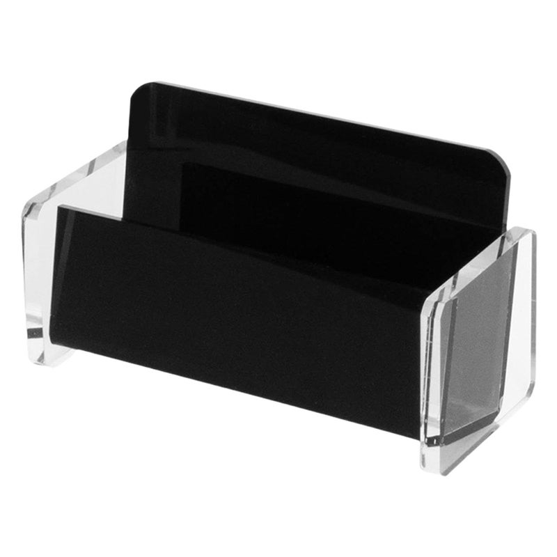 Clear Acrylic Business Card Holder Stand Office Desk Name Card Organizer Display - Image 2