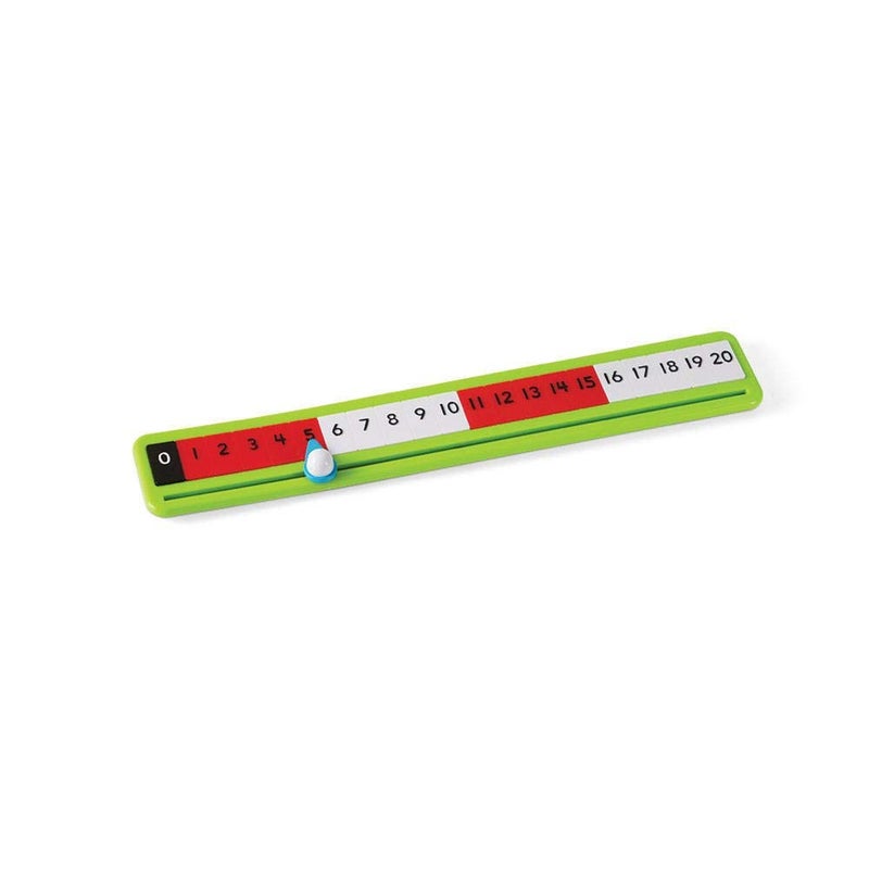 hand2mind hand2mind Number Paths Rekenrek ColorCoded Number Line Teacher Supplies School Supplies Math Manipulatives Classroom Supplies For Teachers Elementary Kindergarten Homeschool Supplies Set of 6  - Image 1