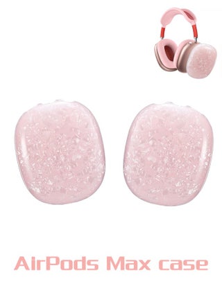 Case Cover for AirPods Max Headphones, Pink Pearl Shell TPU Ear Cups Cover, Lacquered Soft TPU Scratch Resistant Protective Ear Cups Airpods Max Headphone Case (Pink Shell) - pzsku/Z068FD1FD4132372886E8Z/45/_/1729646517/ef0fe1fa-3481-4a4c-8eb4-a03660baa234