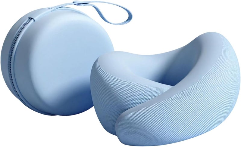 ordinarYone Memory Foam Neck Pillow for Travel and Office with Ergonomic Design and Breathable Fabric Head Pillow - Image 1