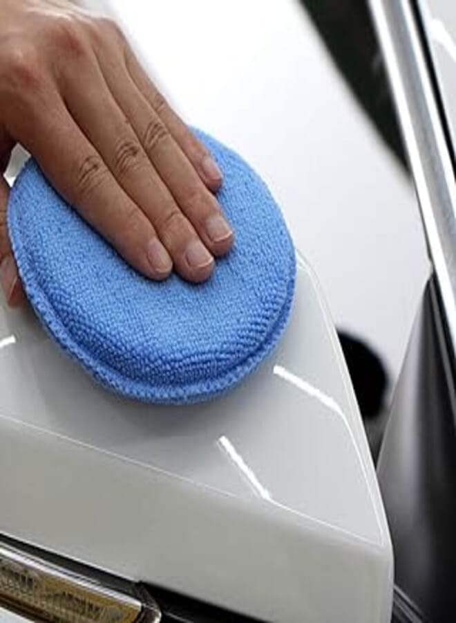 car Detailing Sponge Car Body Tire Cleaning Polishing Pad Universal Car Polishing Pad automotive pad microfiber 5 inch
