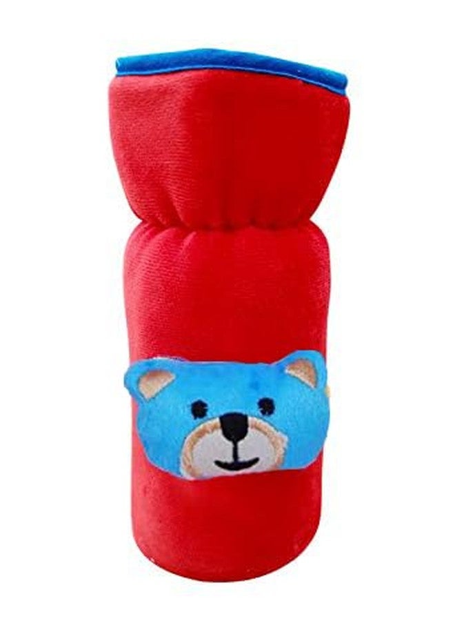 Alya The Cheeky Kidzz Pack of 2 New Born Baby Nursing Feeding Bottle Cover with Soft Stretchable Velvet Attractive Cartoon Design I Baby Milk Feeder Bottle Cover 150 ML-200 ML (Design 356) - Image 2
