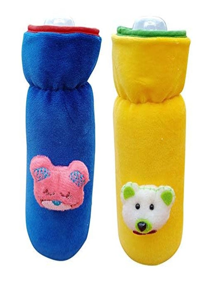 Alya The Cheeky Kidzz Pack of 2 New Born Baby Nursing Feeding Bottle Cover with Soft Stretchable Velvet Attractive Cartoon Design I Baby Milk Feeder Bottle Cover 150 ML-200 ML (Design 356) - Image 4