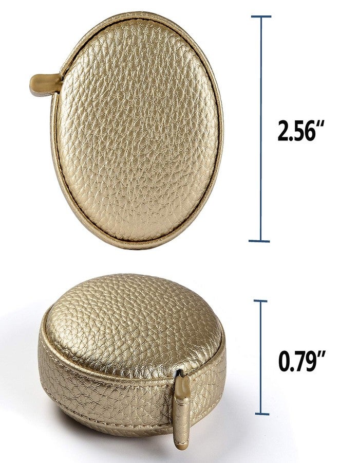 Z_جوده وثقه 3m/120 Tape Measure Body Measuring Tape for Body Cloth Tape Measure for Sewing Fabric Tailors Medical Measurements Tape Dual Sided Retractable Ruler (Gold, 1 Pack) - Image 3