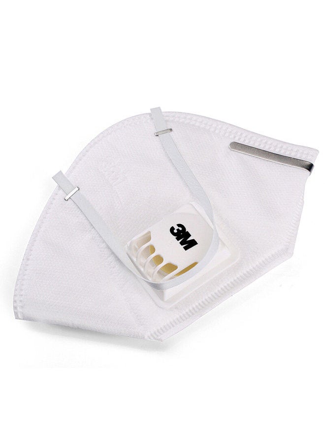 3M 9001V 1Pcs Particulate Respirator KN90 Masks with Breathing Valve Aganist PM2.5 Smog-proof Dust-proof