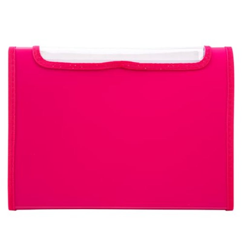A4 13 Pocket Expanding File Folder with Elastic Closure and View Window, Assorted - Image 2