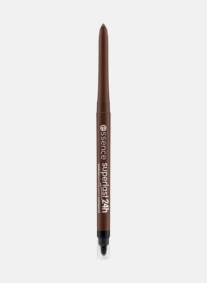 Essence Superlast 24H Eyebrow Pomade Pencil Waterproof, Dark Brown