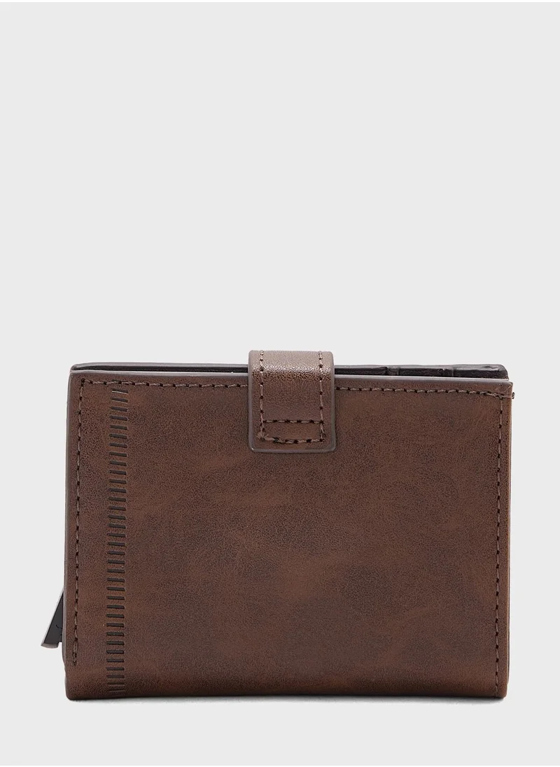 Robert Wood Pop Up Card Holder Wallet
