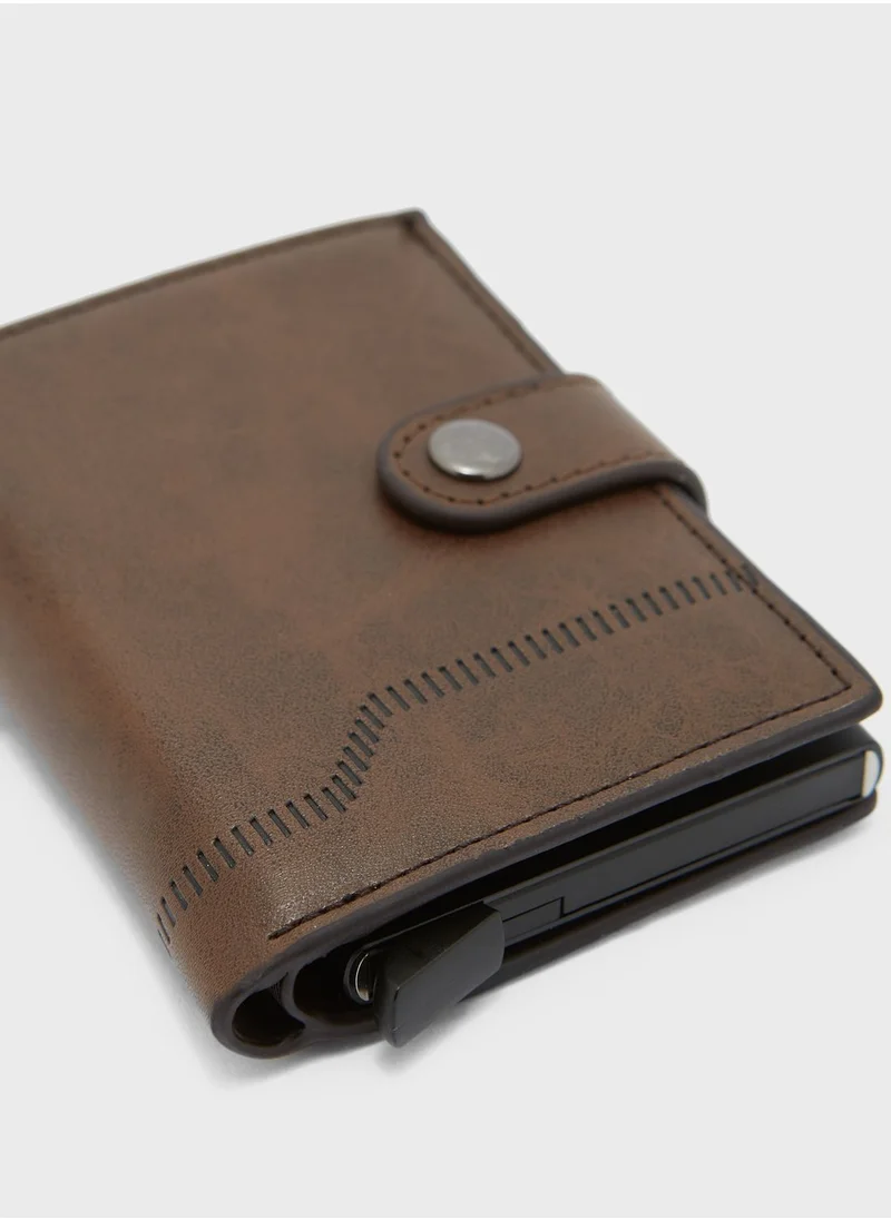 Robert Wood Pop Up Card Holder Wallet