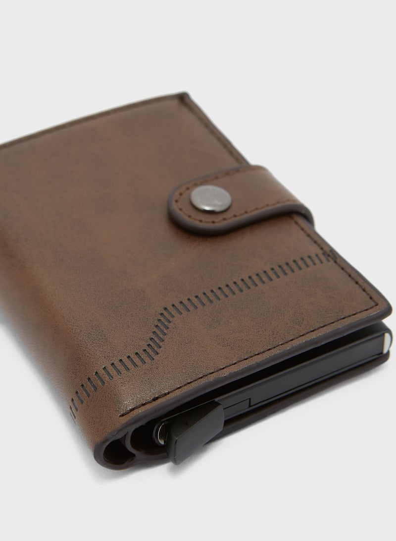 Robert Wood Pop Up Card Holder Wallet  - Image 5