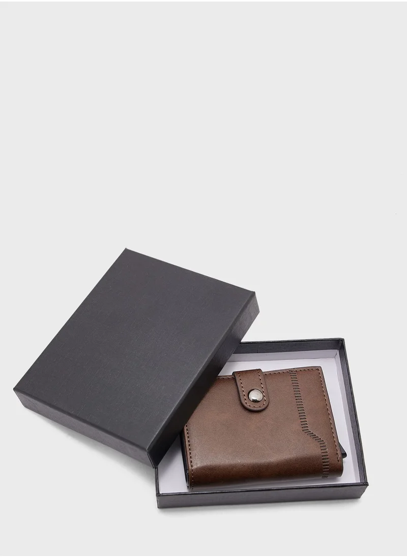 Robert Wood Pop Up Card Holder Wallet