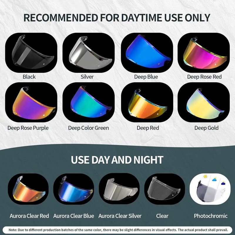 PSLER Tinted Helmet Visor for K6 K6s - Image 5