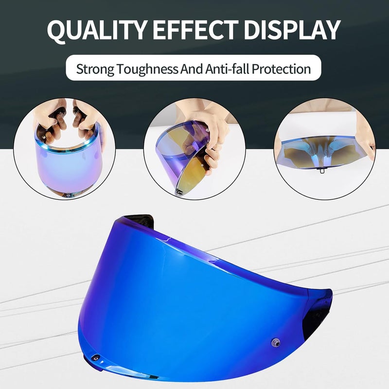 PSLER Tinted Helmet Visor for K6 K6s - Image 4