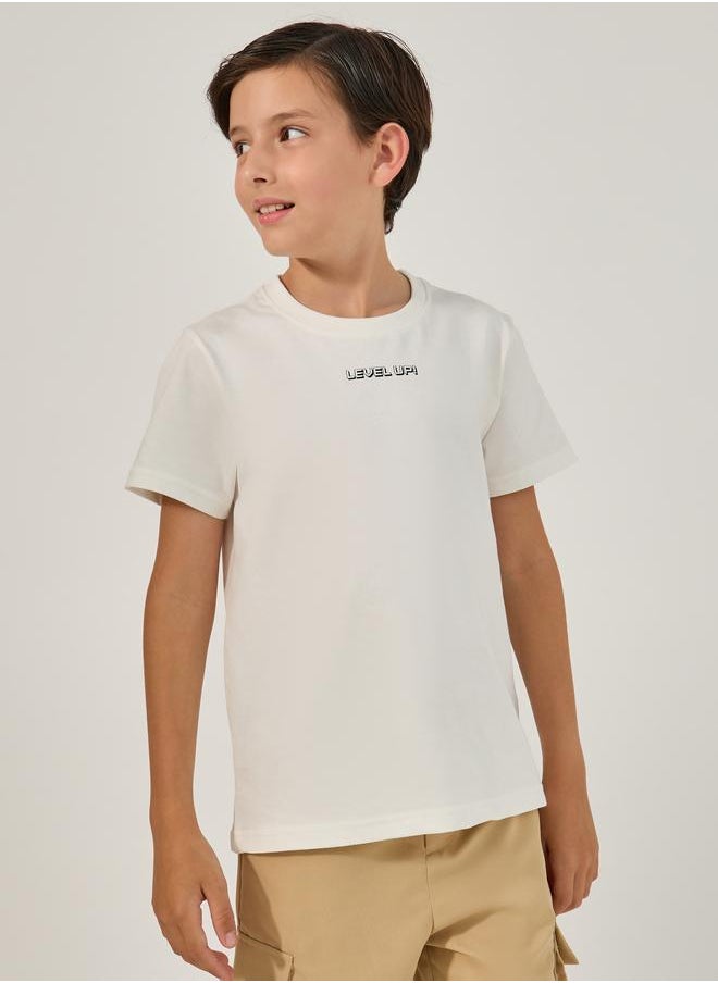 Styli Styli Graphic Print Round Neck T-Shirt  - Image 1