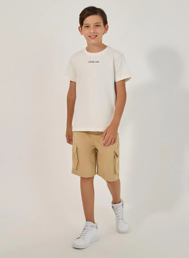 Styli Styli Graphic Print Round Neck T-Shirt